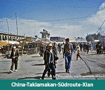 China Taklamakan Südroute Xian