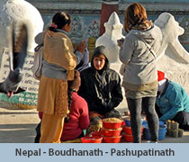 Nepal Boudhanath Pashupatinath Pokhara